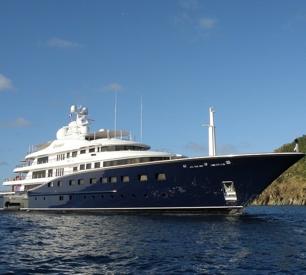 Forward Aspect Aboard Yacht AQUILA