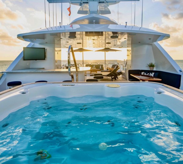 Jacuzzi On Sun Deck