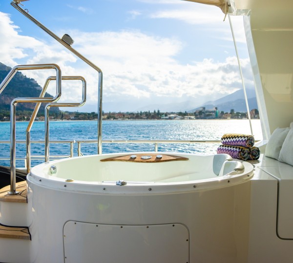 Jacuzzi On Sun Deck