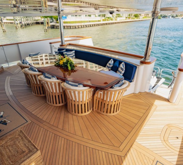 Outdoor Dining On Main Deck