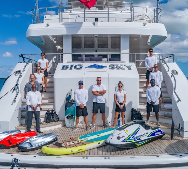 Big Sky Yacht Charter Details Oceanfast Charterworld Luxury Superyachts