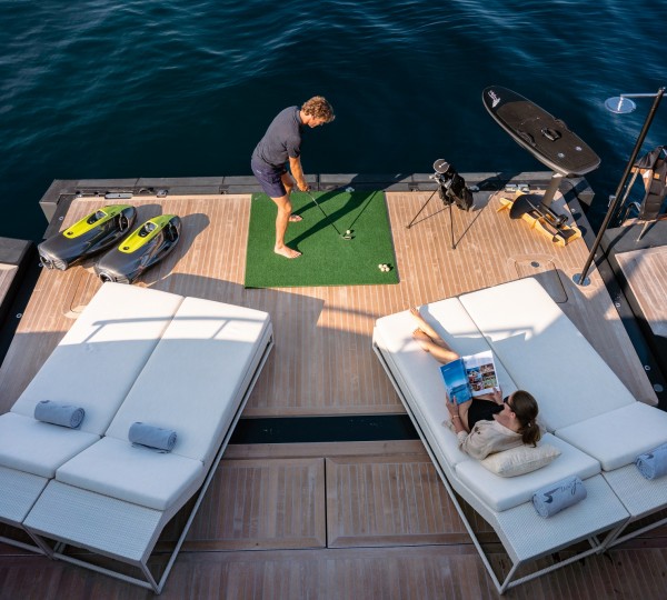 Sports Equipment In Beach Club