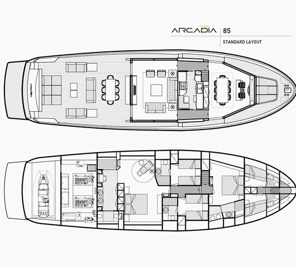 Arcadia 85 Interior Design