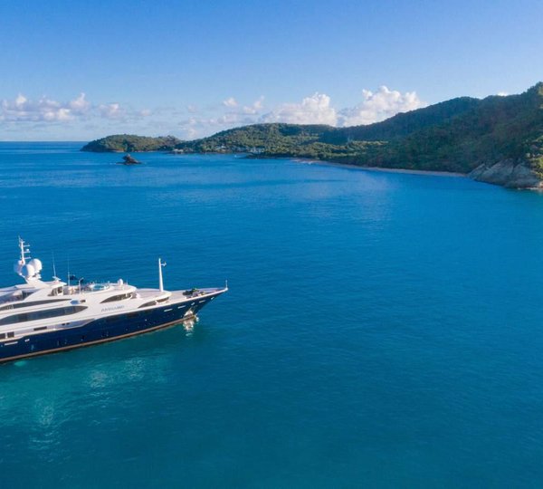 Benetti Yacht ANDIAMO - Aerial View