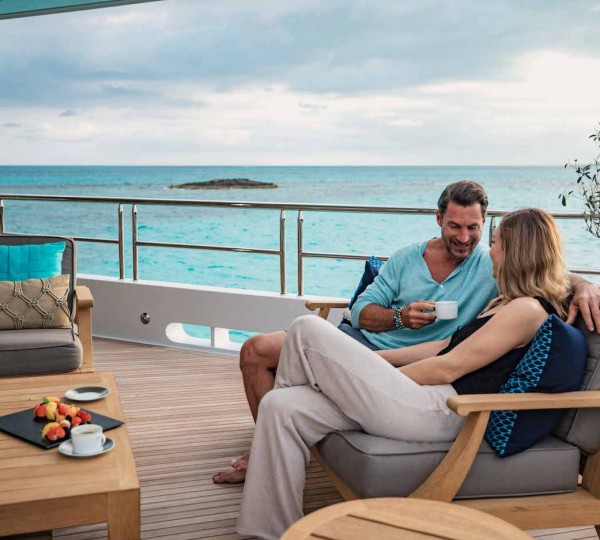 Enjoying A Morning Coffee