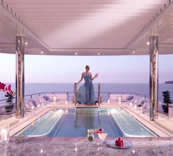 Evening Aboard Superyacht Titania