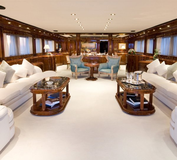 Intermarine 42m JAAN - Salon Min