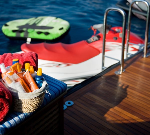 Intermarine 42m JAAN Swim Platform And Water Toys Min