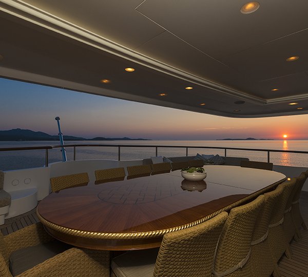 Outdoor Area At Night 