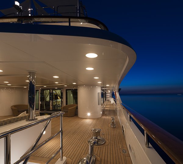 Outdoor Area At Night 