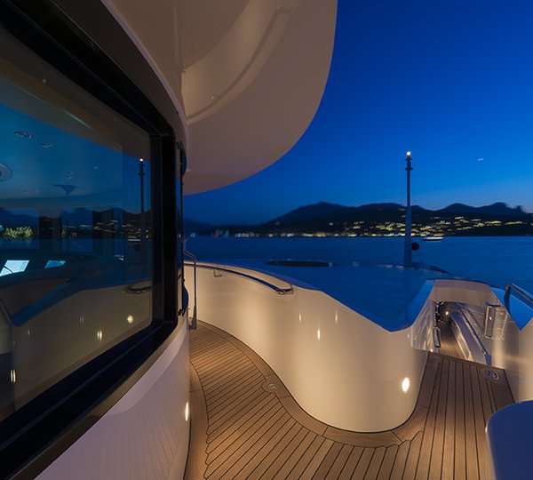 Outdoor Area At Night 