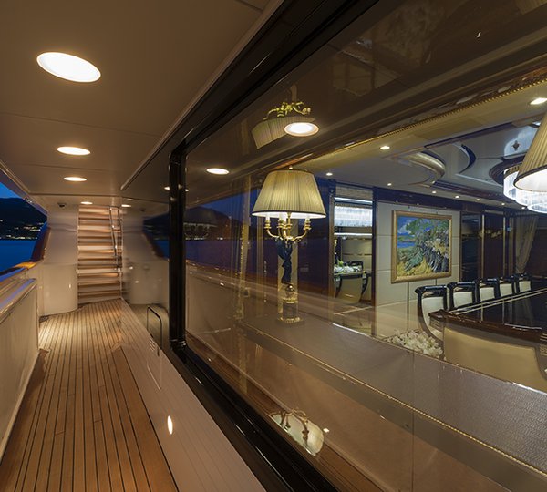 Outdoor Area At Night 