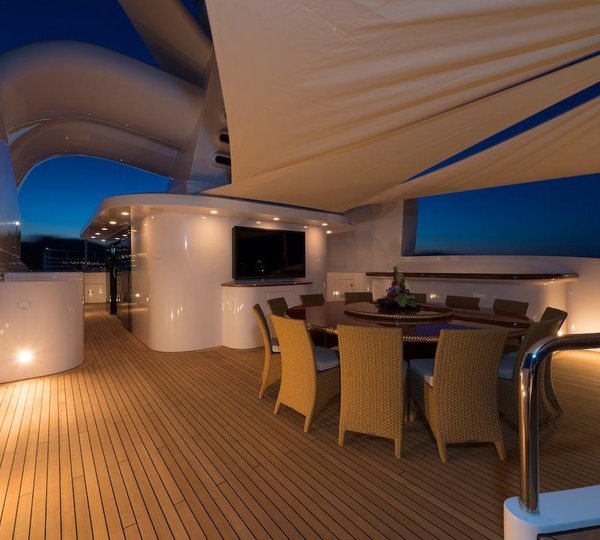 Outdoor Area At Night 