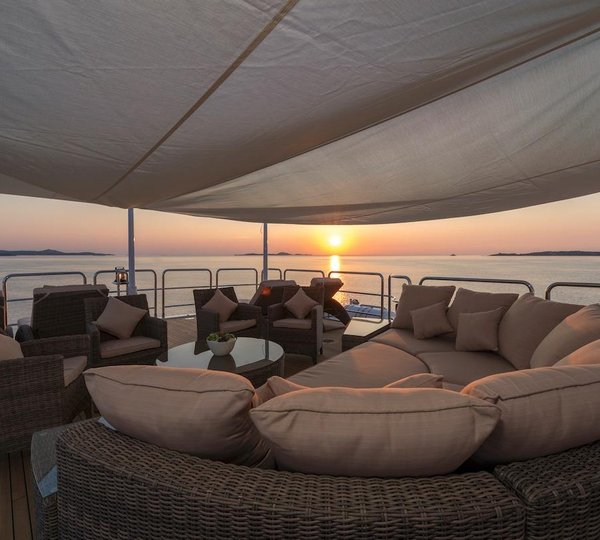 Outdoor Area At Night 