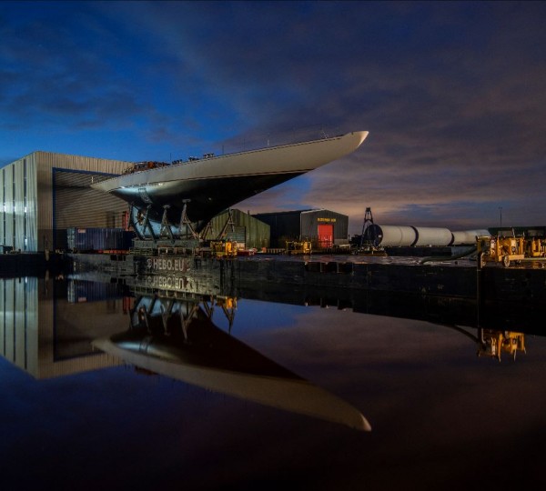 Sailing Superyacht RANGER Ready To Hit The Water After Her Refit At Vitters Shipyard