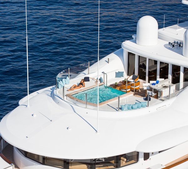 Sun Deck Forward Jacuzzi Post Refit