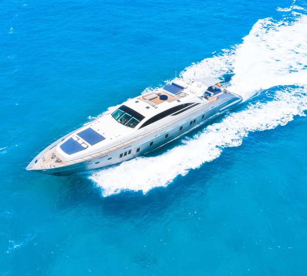 Tecnomar 36m BLUE JAY - Aerial View
