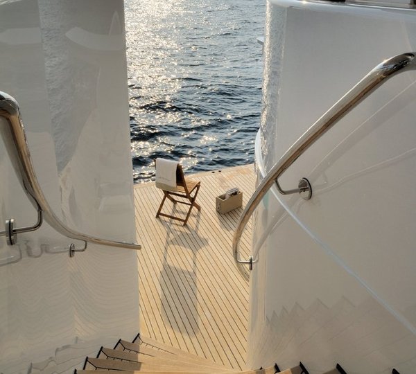 Yacht CAIPIRINHA By Lurssen - Aft Swimming Platform