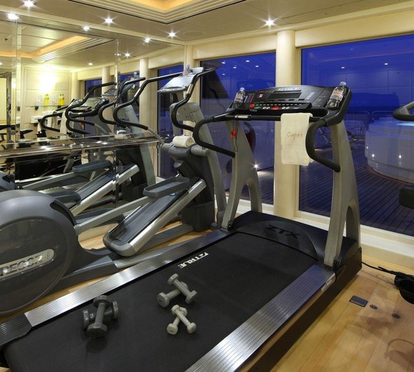 Yacht CAPRI By Lurssen - Gym