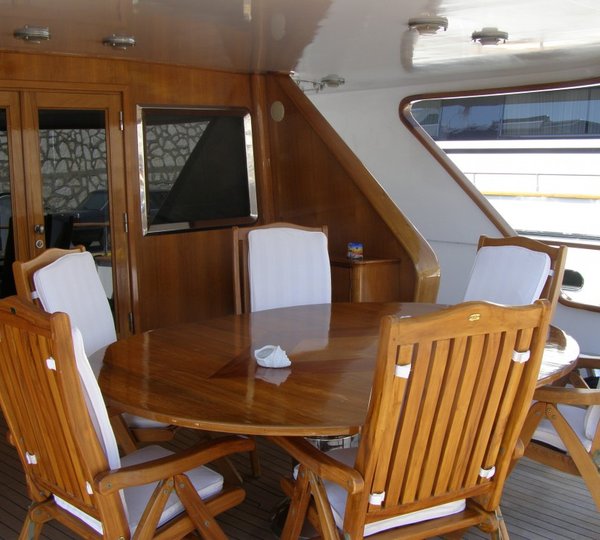 Yacht MONACO Aft deck