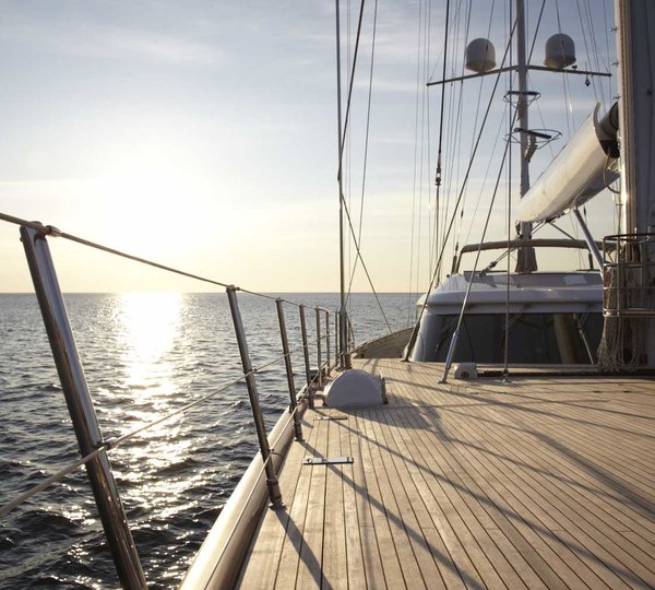Yacht PANTHALASSA By Perini Navi - Dusk  - Foredeck