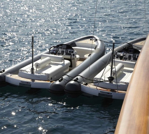 Yacht PANTHALASSA By Perini Navi - Dusk  - Tender Shot