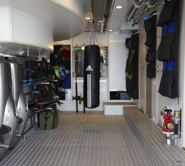 Yacht PANTHALASSA By Perini Navi - Dusk  - Water Toy Garage