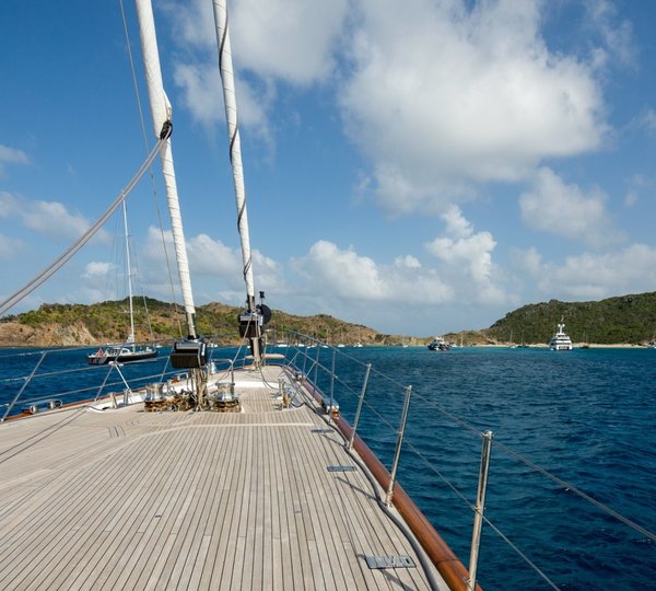 Yacht PANTHALASSA By Perini Navi - Foredeck Caribbean