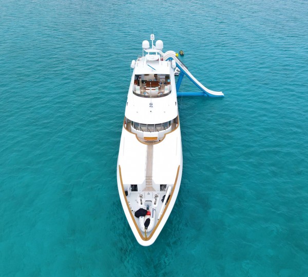Aerial With Water Slide