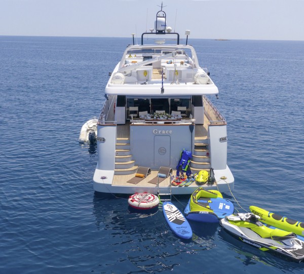 Aft View With Water Toys