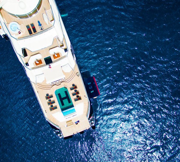 Alfa Nero Oceanco From Above