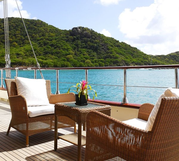 Comfortably Seated On Deck