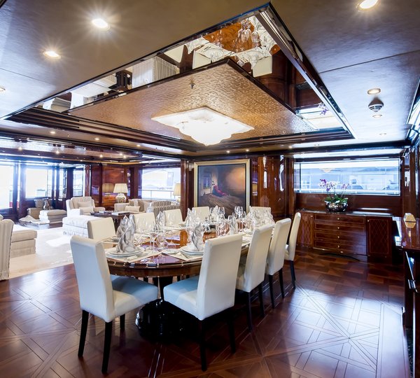 Dining Area And Main Saloon