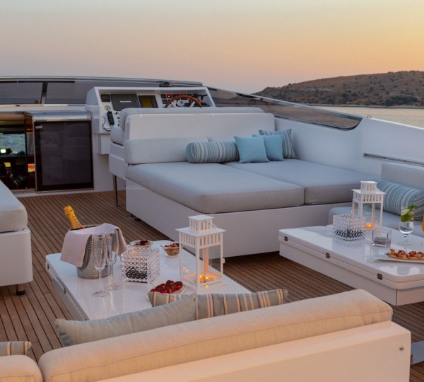 Sun Deck At Sunset