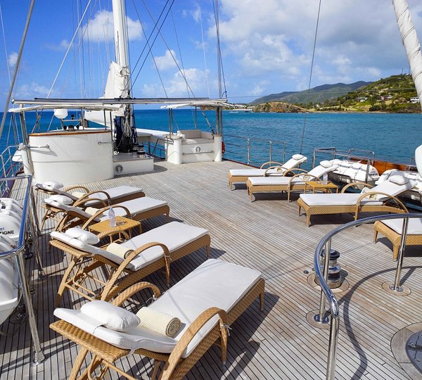 Sun Loungers On Deck