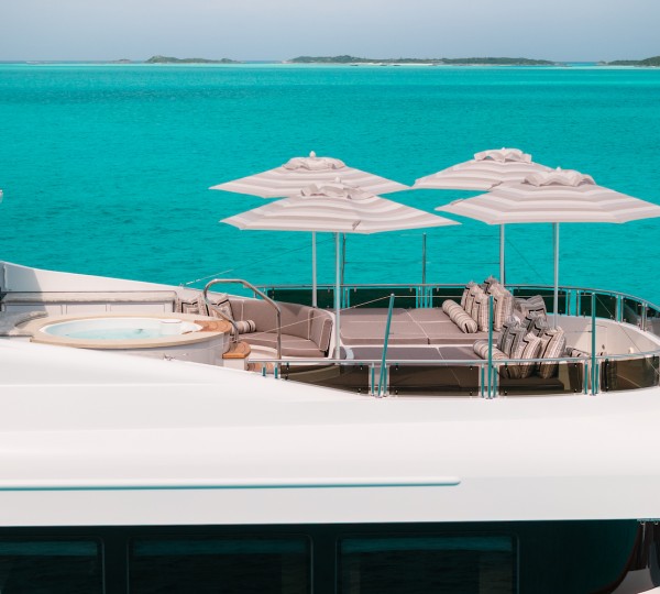 Sun Deck View, Forward With Jacuzzi - Photo Credit Ocean Air Media