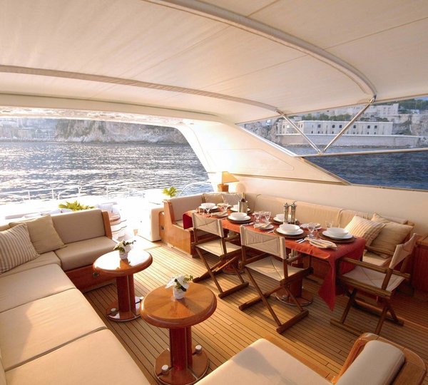 Inside Aboard Yacht ELLICHA