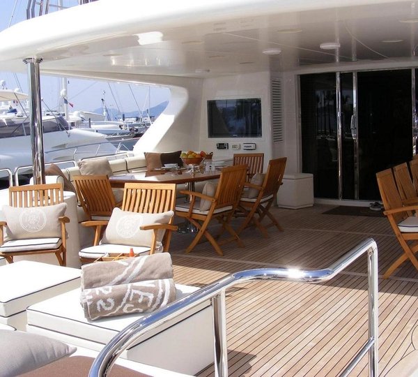 Life On Board Yacht BACCHANAL