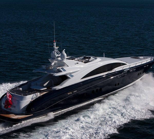 Aft Aspect: Yacht QUANTUM's Cruising Image