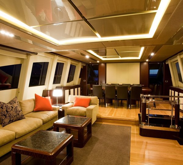 Saloon With Eating/dining On Yacht QUANTUM
