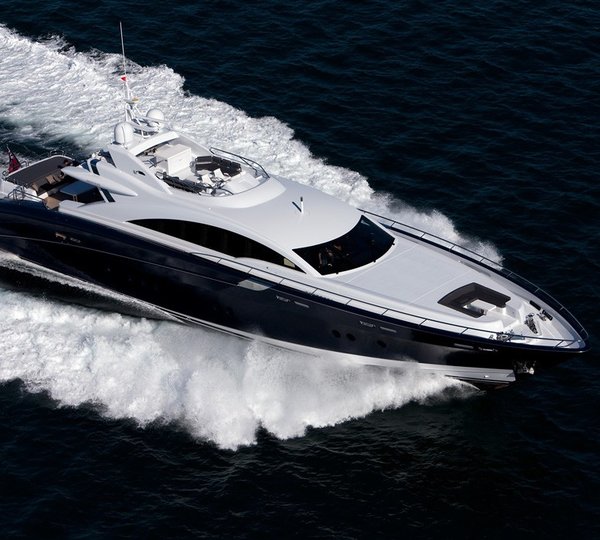 Above: Yacht QUANTUM's Cruising Pictured