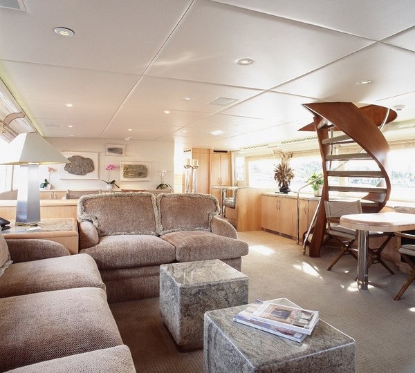 Saloon Aboard Yacht SEACALL