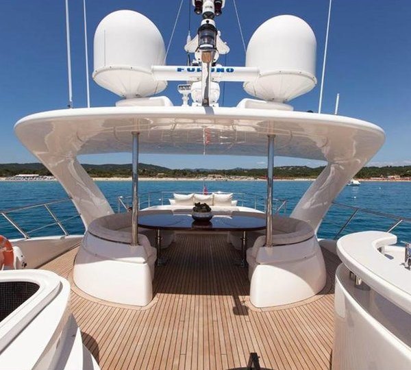 Sun Deck On Board Yacht WHISPERING ANGEL