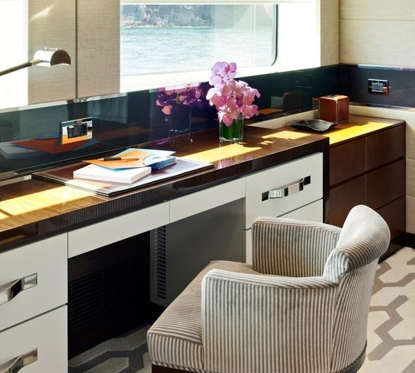 Office On Board Yacht AURELIA