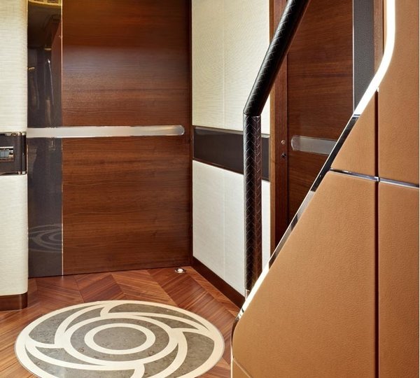 Lobby On Board Yacht AURELIA