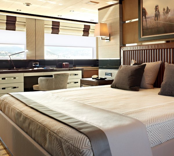 Guest's Cabin Aboard Yacht AURELIA