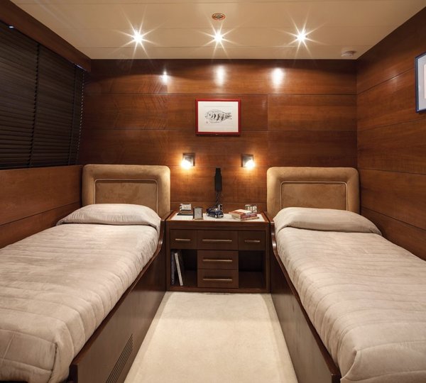 Twin Bed Cabin On Yacht FIORENTE