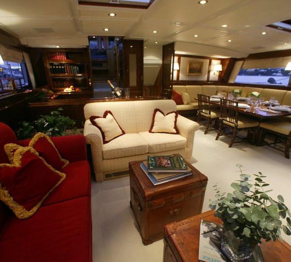 Premier Saloon On Yacht FREEDOM