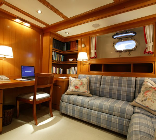 Office Aboard Yacht FREEDOM
