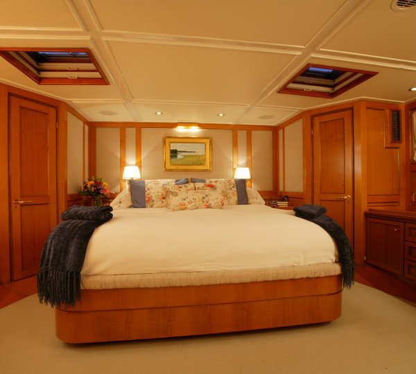 Main Master Cabin On Yacht FREEDOM